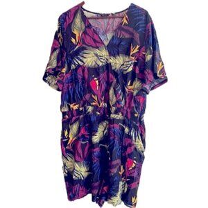 𝅺SIZE 2X Lady’s Reitman’s Tropical Summer Vacation Romper